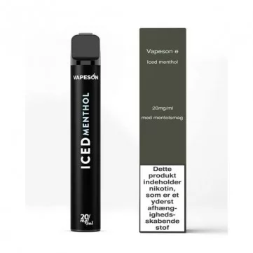 Vapeson E Disposable - Iced Menthol 20mg