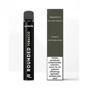 Vapeson E Disposable - Rounded Tobacco 20mg