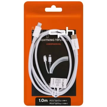 Cph Orange - 3 for 99 - Iphone Til USB-C (1.0M)