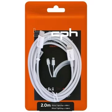 Cph Orange - 3 for 99 - Lightning To USB-C (2.0M)