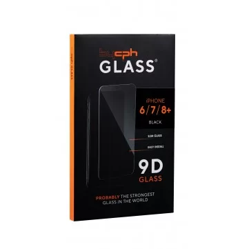 Bycph Pro Glas - iPhone 6+,7+ & 8+ (Black) - Ta 2 for 139