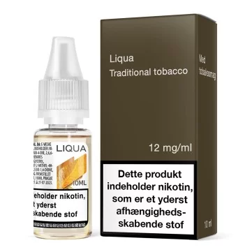 10ml. Liqua Traditional Tobacco