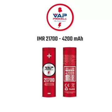 Vap Procell 21700 - 4200mah