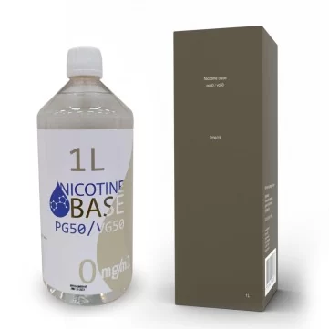 1000ml Basevæske 50/50 - 0Mg