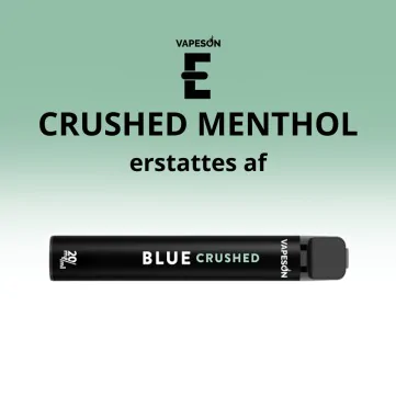 Vapeson E Disposable - Crushed Menthol 20mg