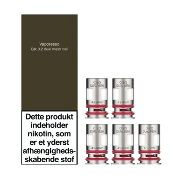 Vaporesso - GTX Coils - (5 stk.)