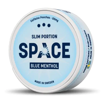 Space Blue Menthol - Koffeinposer
