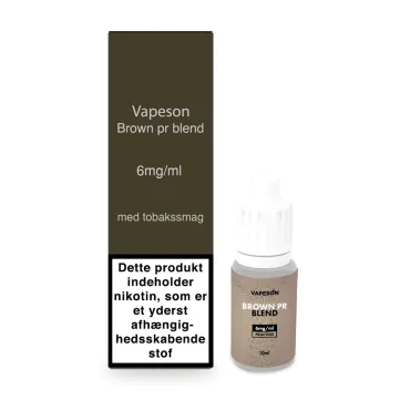 10ml. Vapeson - Brown PR Blend
