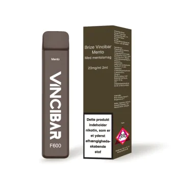 ZoVoo Vincibar Menthol 20mg.