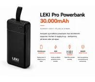 LEKI Pro Powerbank 30.000mAH