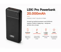 LEKI Pro Powerbank 20.000mAH