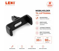 Cph Orange - 3 for 99 - Mobilholder til ventilation